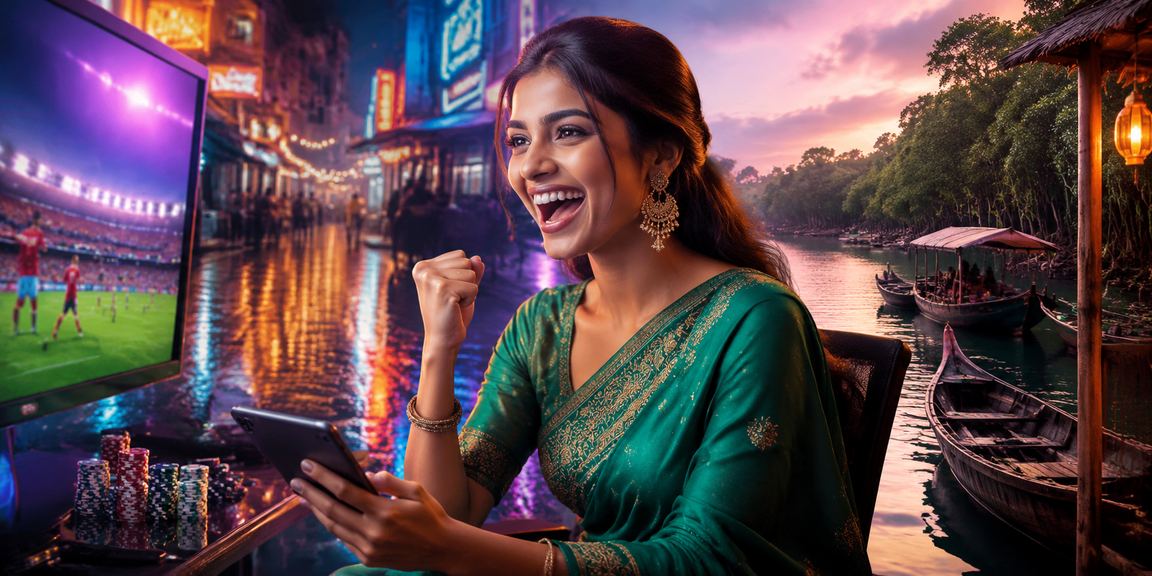 সুন্দরবনের মোবাইল ক্যাসিনো অ্যাপ ব্যবহার